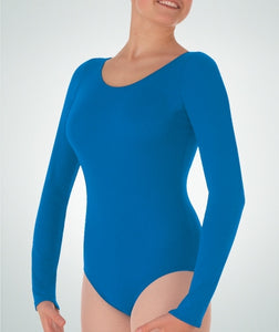 Body Wrappers Plus Size Long Sleeve Leotard