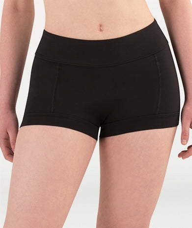 Body Wrappers Girls Active Boy-Cut Short