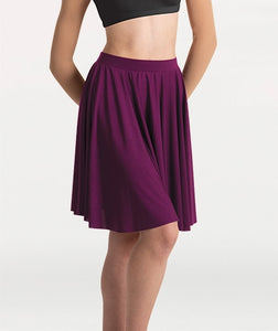 Body Wrappers Girls Above-the-Knee Circle Skirt