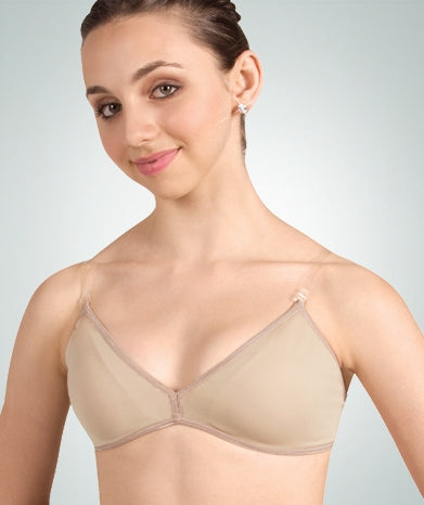Body Wrappers Padded V Convertible Halter or Camisole Bra