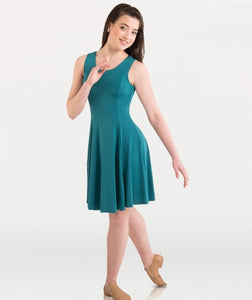 Body Wrappers Tween Butter Tank Above-the-Knee Dress