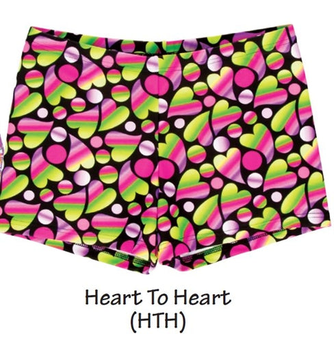 Body Wrappers Heart Dance Hot Shorts