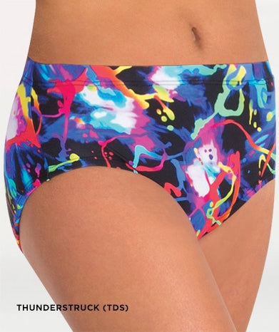 Body Wrappers Adult Thunderstruck Trendy Dance Brief