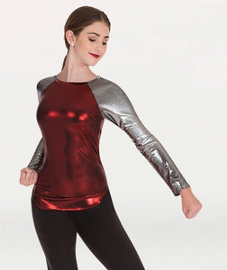 Body Wrappers Adult Two-Toned Pullover