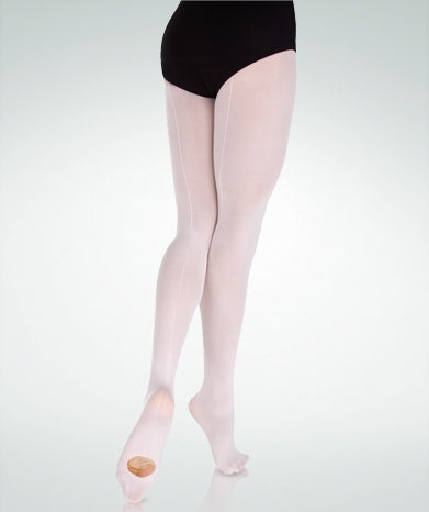 Body Wrappers Women's Backseam Convertible Dance Tights