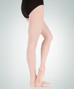 Body Wrappers totalSTRETCH Adult's Shear Weight Mesh Backseam Tights
