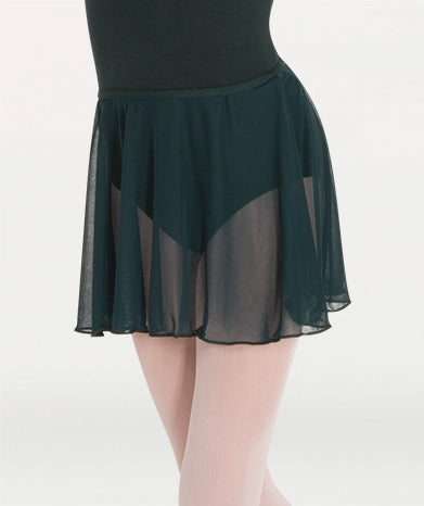 Body Wrappers Chiffon Pull-On Dance Skirt