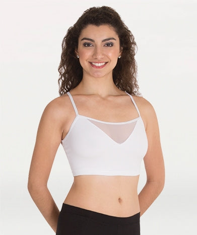 Body Wrappers Tween Strappy Back Crop Bra