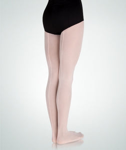 Body Wrappers totalSTRETCH Child's Shear Weight Mesh Backseam Tights