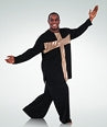 Body Wrappers Men's Black w- Gold Cross Component
