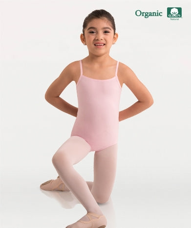 Girls Organic Cotton Camisole Leotard