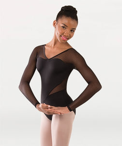 Body Wrappers Adult Long Sleeve Leotard