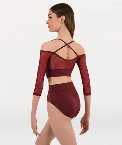 Body Wrappers Adult 3-4 Sleeve Pullover