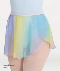 Body Wrappers Adult Chiffon Skirt - Rainbow Brights