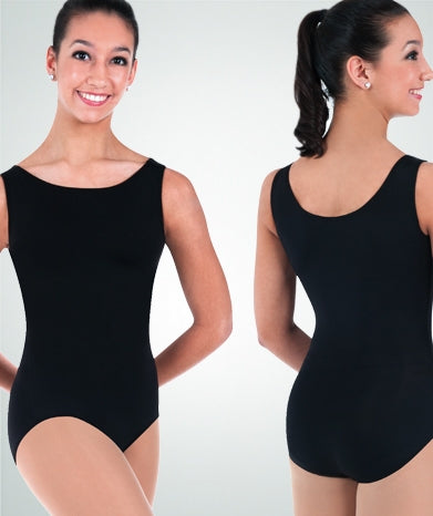 Body Wrappers Child Boat Neck Leotard