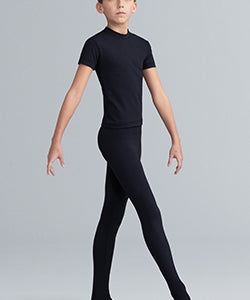 Capezio Boys Tactel Footed Tight