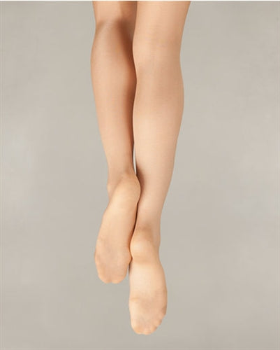 Capezio Women's Shimmery Footed Dance Tights, Girls Dance Tights