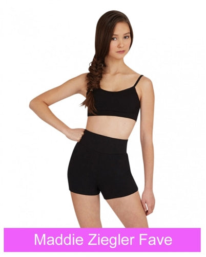 Capezio High Waist Boy Cut Dance Shorts