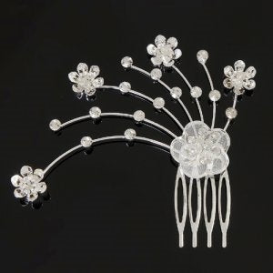 Dasha Flowers and Stones Comb