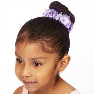Dasha Floral Bun-Pony Ring