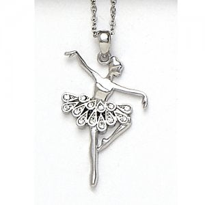 Dasha Teardrop Ballerina Necklace