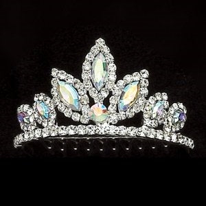 Dasha Rhinestone with Color Tiara