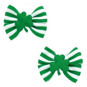Dasha Shamrock Bow Pair