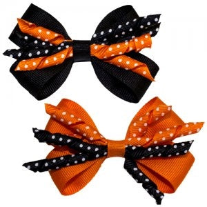 Dasha Halloween Four Way Bow