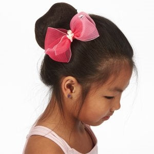 Dasha Ombre Bow with Ballerina