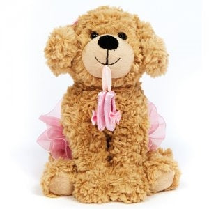 Dasha Dance Puppy with Ballet Shoes