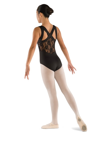 Danshuz Adult Lace Cross Back Leotard