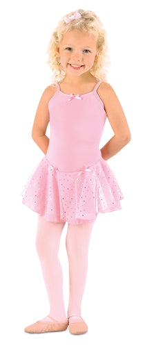 Danshuz Camisole Dress With Hologram Dance Skirt