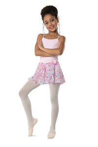 Danshuz Child Flower Chiffon Ballet Skirt