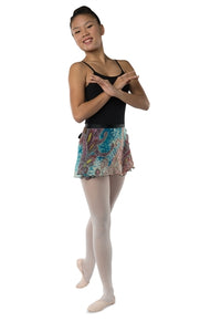 Danshuz Adult Pasiley Print Ballet Skirt
