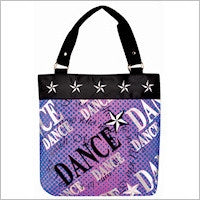 Purple Star Tote Dance Bag