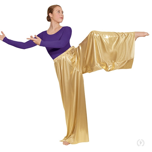 Eurotard Child Metallic Palazzo Pants