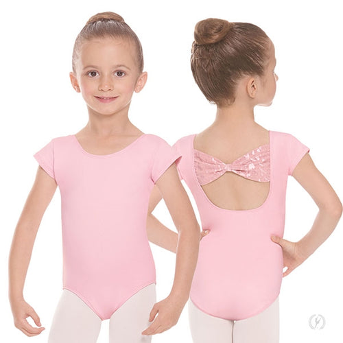 Eurotard Child Impression Mesh Bow Back Leotard