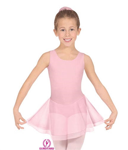 Eurotard Child Tank Leotard with Double Layer Skirt