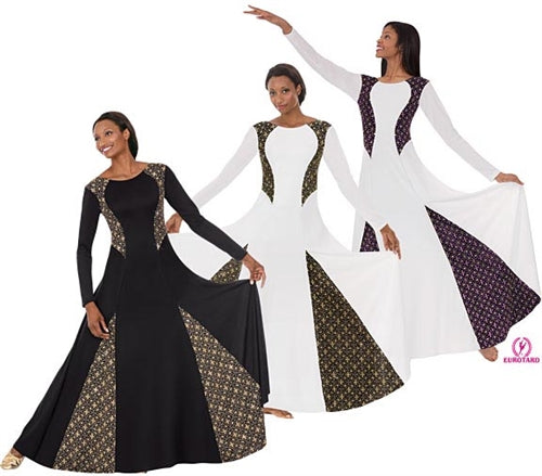 Eurotard Adult Royalty Dance Dress, 2X-3X