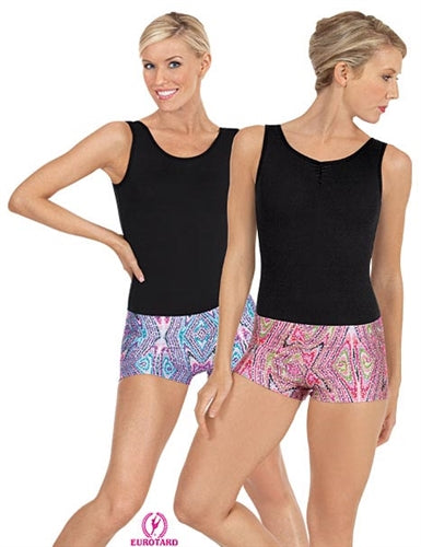 Eurotard Adult Kaleidoscope Booty Shorts