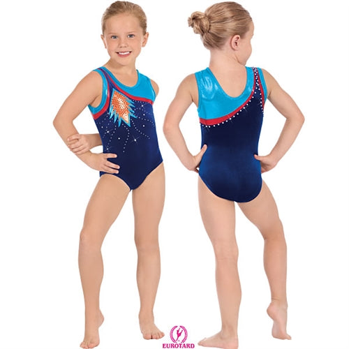 Eurotard Child Phoenix Gymnastics Tank Leotard