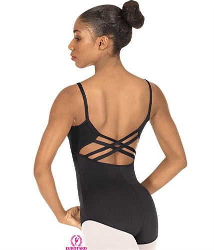 Eurotard Adult Microfiber Trestle Back Camisole Leotard