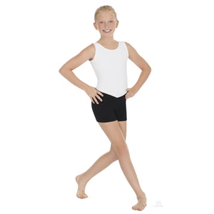 Eurotard Child Cotton "V" Front Booty Shorts