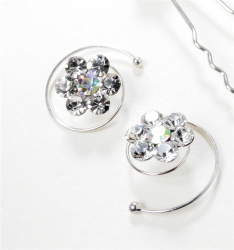 Rhinestone Hair Screw Jewel