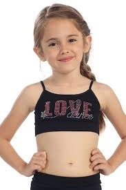 Idea Kids Love Dance Star Bra Cami - Amazing Dancewear!
