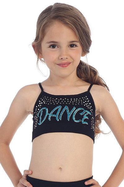 Idea Kids Dance Stud and Sequin Bra Cami - Amazing Dancewear!