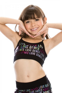 Sequined "Love Dance" Top