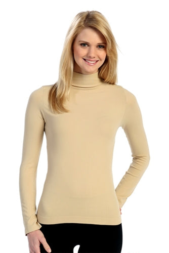 Long Sleeve Mock Neck Top