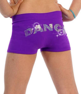 Sequined "Dance" Shorts
