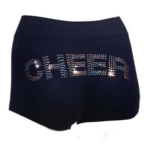 Sequined "Cheer" Dance Shorts